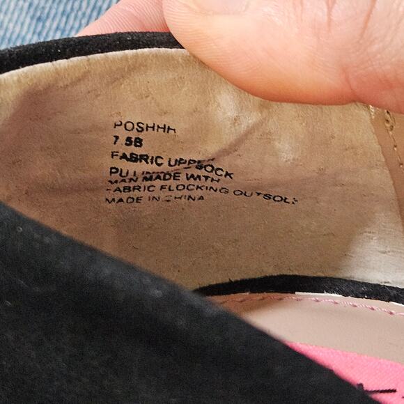 Betsey Johnson Eyes Heels Womens 7.5 Black Pointed Fur Detail Statement Novelty - Picture 12 of 12